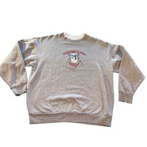 Vintage Mc Sportswear‎ Large Grandma Crewneck Christmas Sweater 90's Grandkids